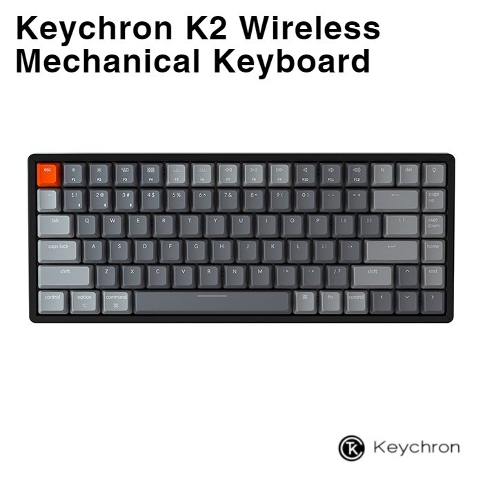 KEYCHRON K2 RGB WIRELESS MECHANICAL KEYBOARD (V2)