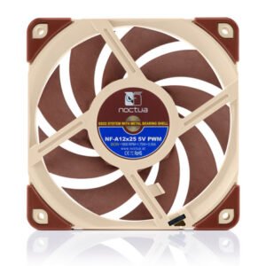 Noctua NF-A12x25 5V PWM 120mm CPU or radiator cooling fans  Computer Case  CPU heat sink Cooler  low noise Fan 3