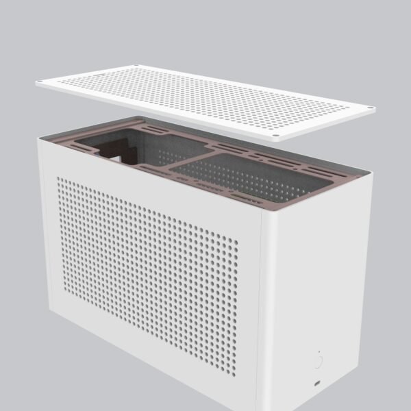 AKLLA A4 Pro mini ITX computer case large desktops water-cooled pc gamer aluminum atx  gaming chassis 3