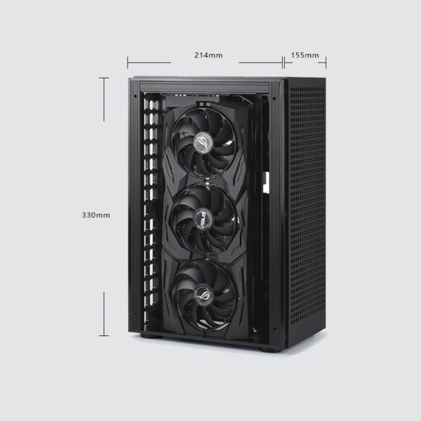 GEEEK A70 sfx new black PC mini itx transparent case 16