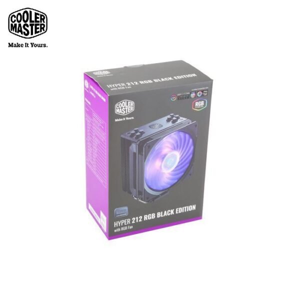 COOLER MASTER HYPER 212 RGB BLACK EDITION CPU COOLER - Image 5