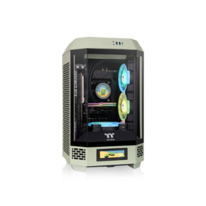 Thermaltake Tower 250 ITX PC Chassis - Matcha Green
